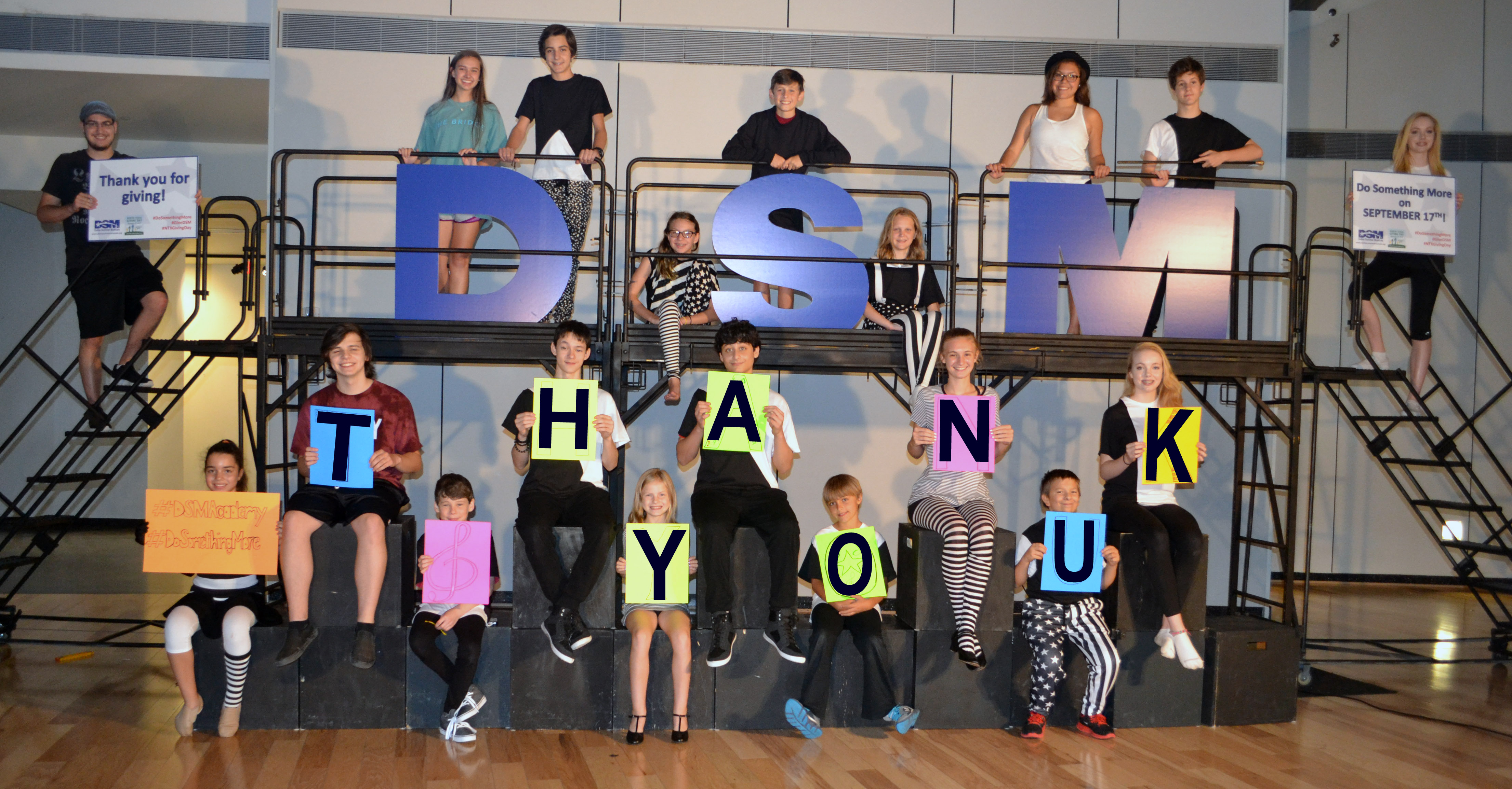 DSM Academy Students Say Thank You!