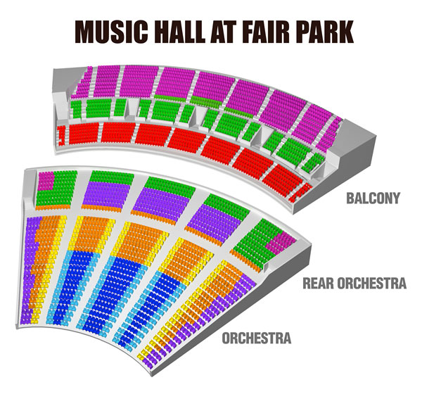 Fair Park Theater Seating Chart